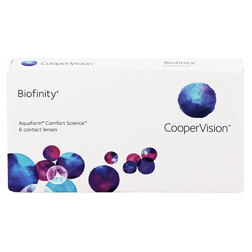 kontaktní čočky coopervision biofinity